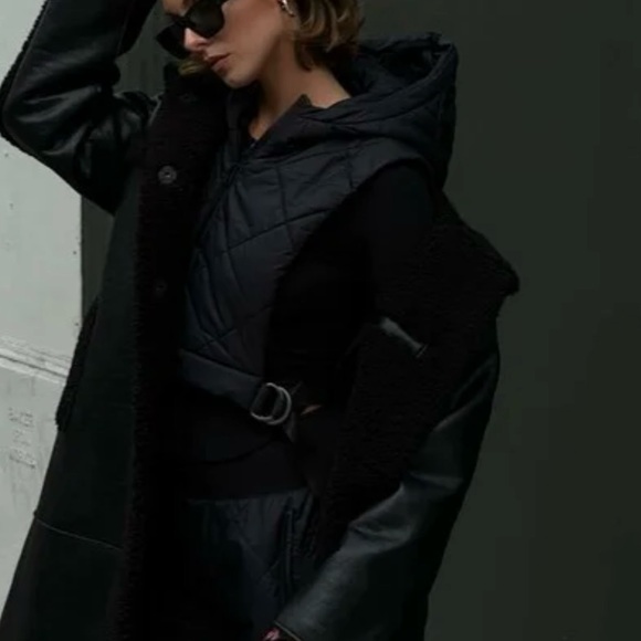 New ALO Snowrider Puff Sleeveless Vest Size Large - Picture 6 of 6